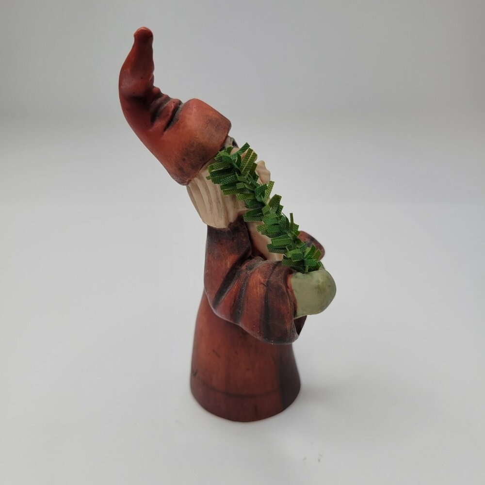 Allyson Nagel 1994 Santa Figurine Figure Doll Tree Evergreen Signed - Picture 4 of 7